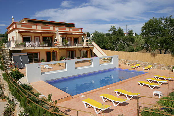 istock Luxury holiday vacation villa 184921119