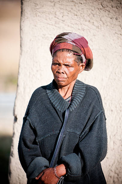istock Poor African grandmother 184921130