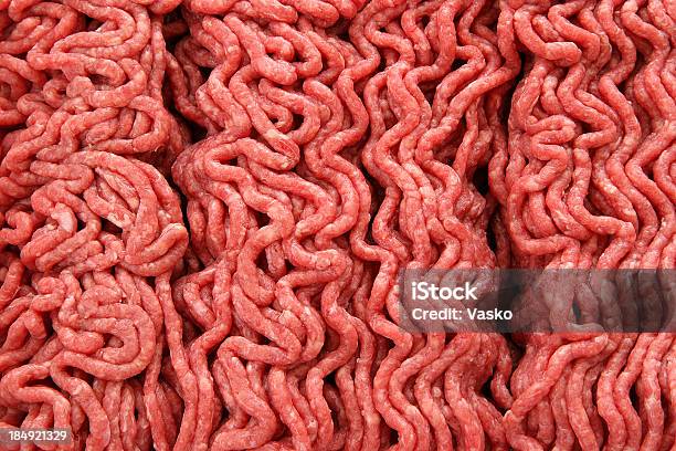 Ground Beef Textur 04 Stockfoto und mehr Bilder von BSE - BSE, Essen zubereiten, Fleisch