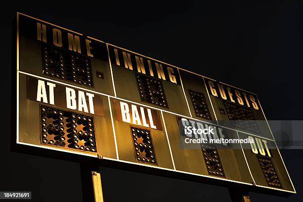 Marcador De Foto de stock y más banco de imágenes de Béisbol - Béisbol, Pelota de béisbol, Marcador - Artículos deportivos