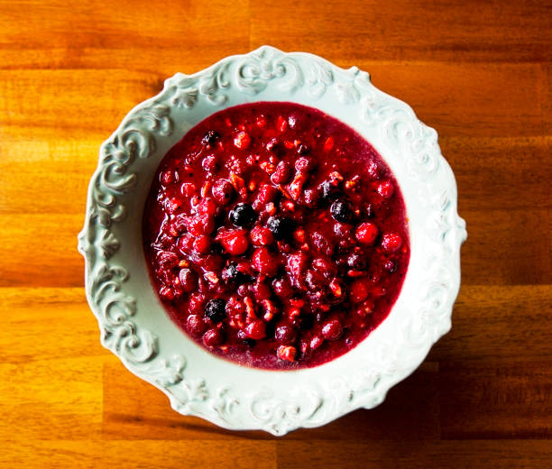 istock Homemade Cranberry Sauce 184922091