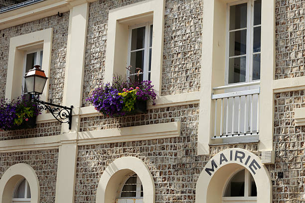 istock town hall of Etretat 184922300