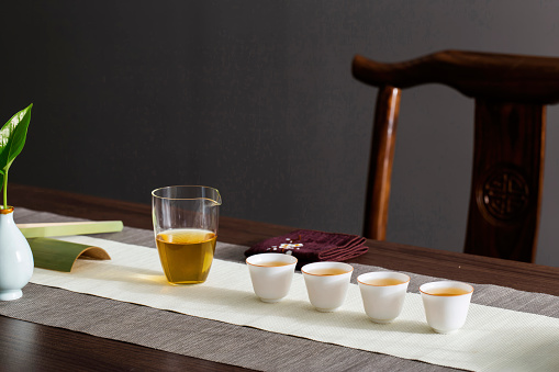 Relax with tea at home, beautiful images of Asian style tea making