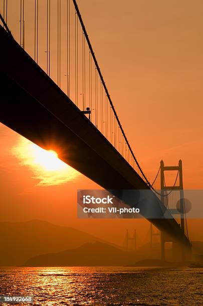 Ponte Tsing Ma - Fotografie stock e altre immagini di Acqua - Acqua, Ambientazione esterna, Architettura