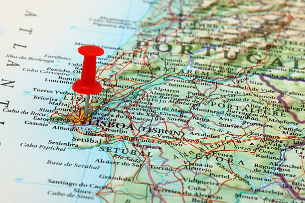 istock Lisboa, Lisbon Map - Portugal Europe 184922869