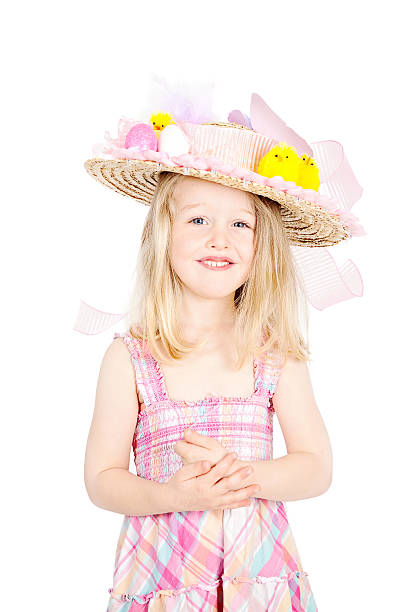 Young Fashionable Girl on Beach.