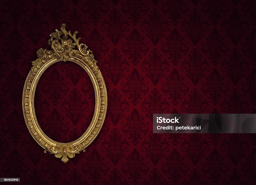 Ornado Moldura de Quadro - Foto de stock de Espelho royalty-free