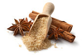 Baking Ingredients: Cinnamon, Anise and Sugar