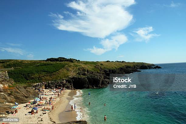 Small French Britanny Beach Stock Photo - Download Image Now - Atlantic Ocean, Beach, Blue