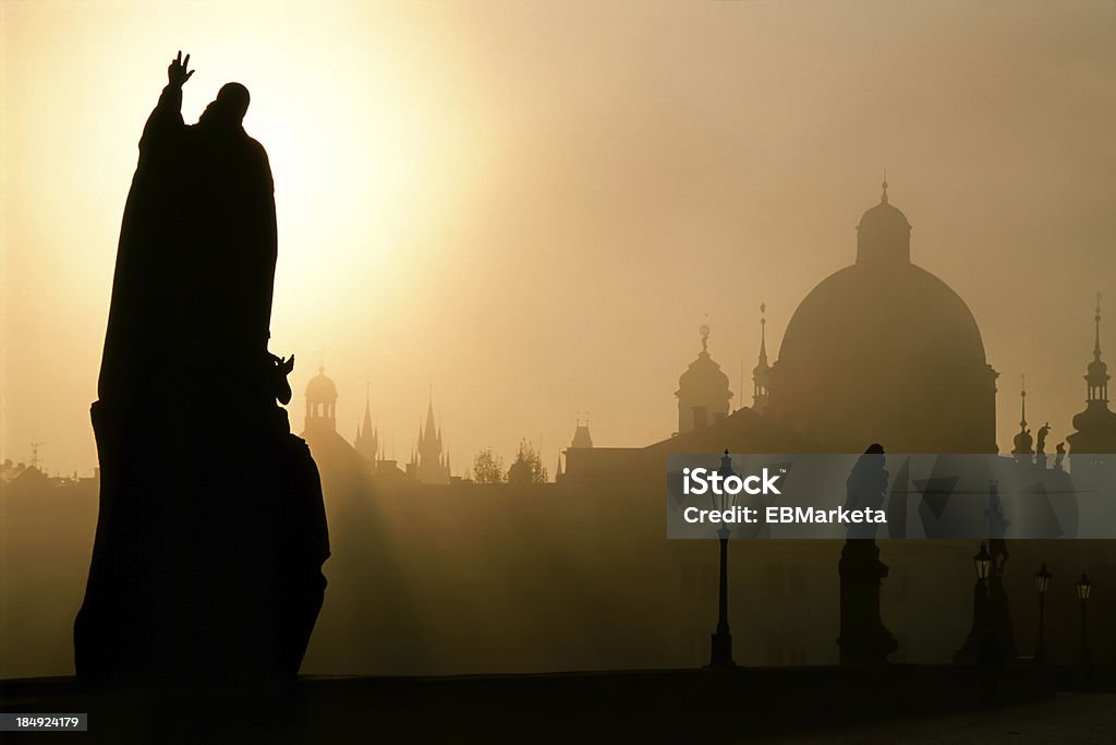 Prag Dawn - Lizenzfrei Prag Stock-Foto