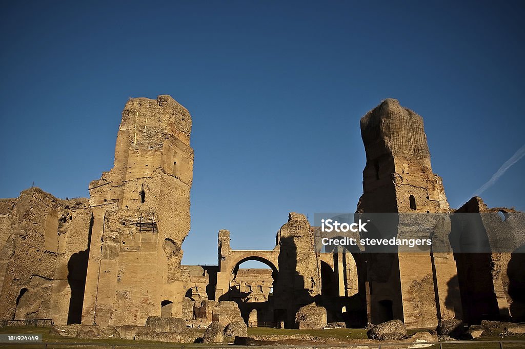 Le Caracalla bains, Rome - Photo de Activité de loisirs libre de droits