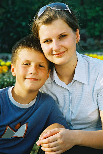 istock Brother and sister 184925195