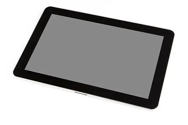 Grey colored touch screen  Galaxy Shaped Tablet