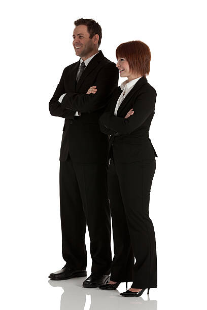 istock Happy business couple 184926185