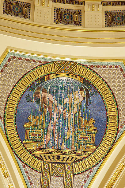 Ceiling Mosaics in Szechenyi Spa