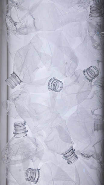 istock Old crumpled plastic bottles. Recycling of garbage and plastic waste. Ecology 1849267995