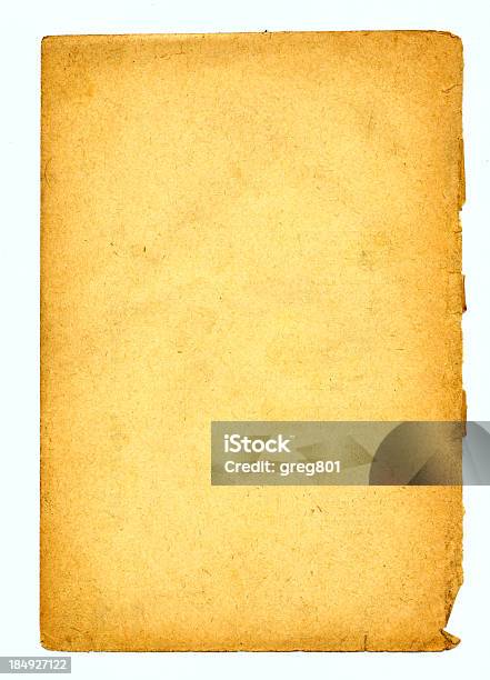 Sepia Paper Stock Photo - Download Image Now - At The Edge Of, Backgrounds, Book