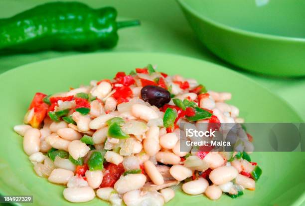 Sommersalat Stockfoto und mehr Bilder von Bohne - Bohne, Salat - Speisen, Thunfisch - Meeresfrüchte