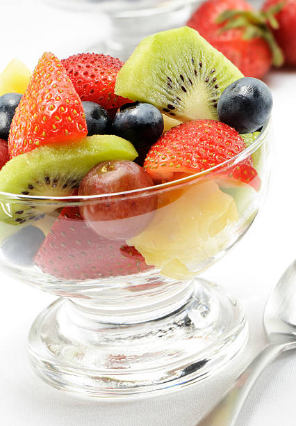 istock Cup of fruits 184927478