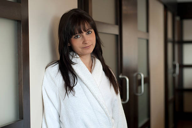 istock woman before going to a spa 184927540