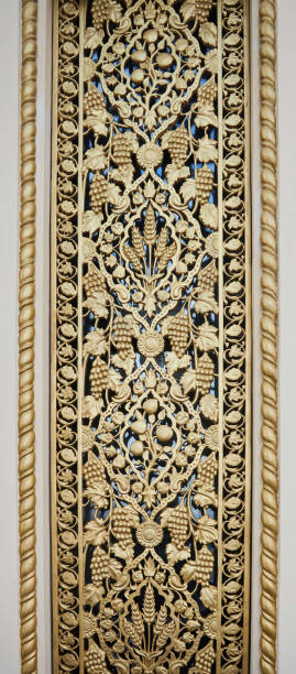 istock The pattern on the building. An old decoration. Architectural detail 1849275684