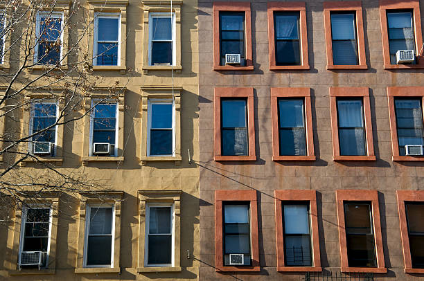 istock 19th Century Brownstone windows, Park Slope, Brooklyn, NYC 184927602