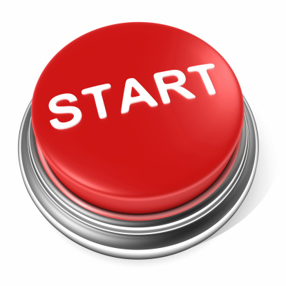 Red Button with Reset Text Against a Green Background 3D Rendering Illustration