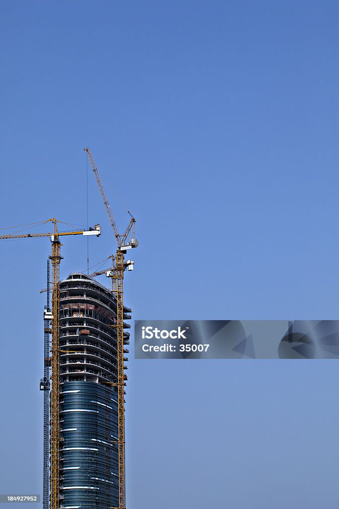 highrise строительной площадке - Стоковые фото Абу-Даби роялти-фри