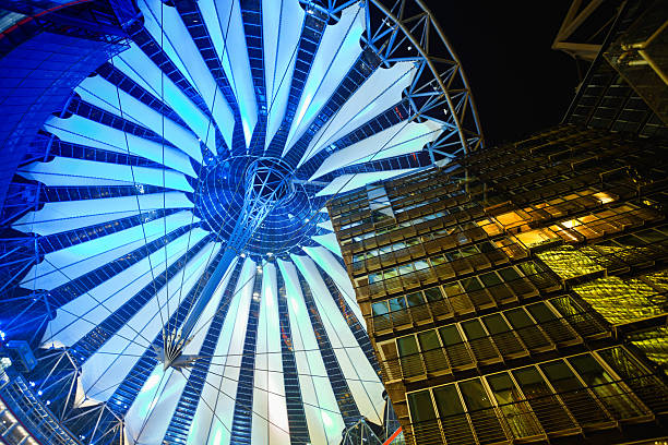 istock Futuristic Architecture at Sony Center in Berlin, Germany 184928453