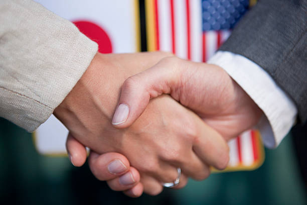 istock USA- Japan business cooperation 184928527