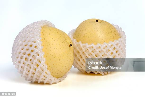Pear Net Asian Pears In Shipping Net Stock Photo - Download Image Now - Asian ...
