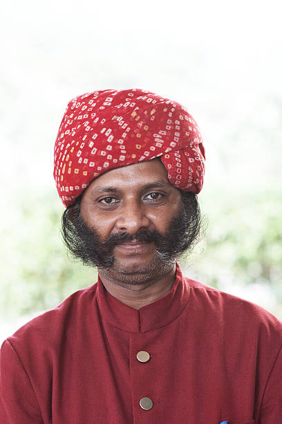 istock Indian concierge in traditional dress 184928794
