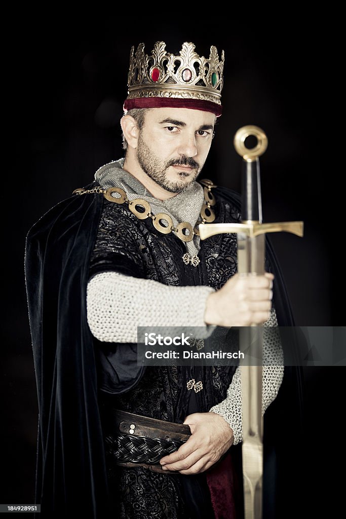 medieval king - Royalty-free Rei - Pessoa Real Foto de stock