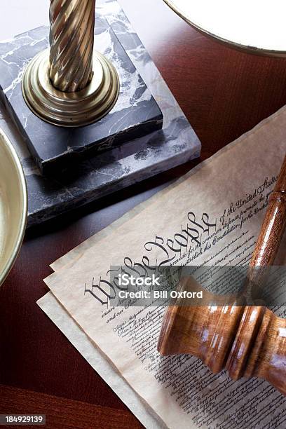 Us Verfassung Stockfoto und mehr Bilder von Justizwesen - Justizwesen, Amerikanische Verfassung, Anwalt