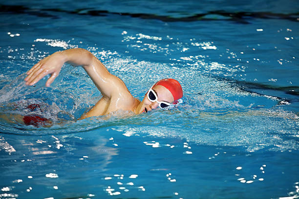 istock Swimming the crowl style 184929302