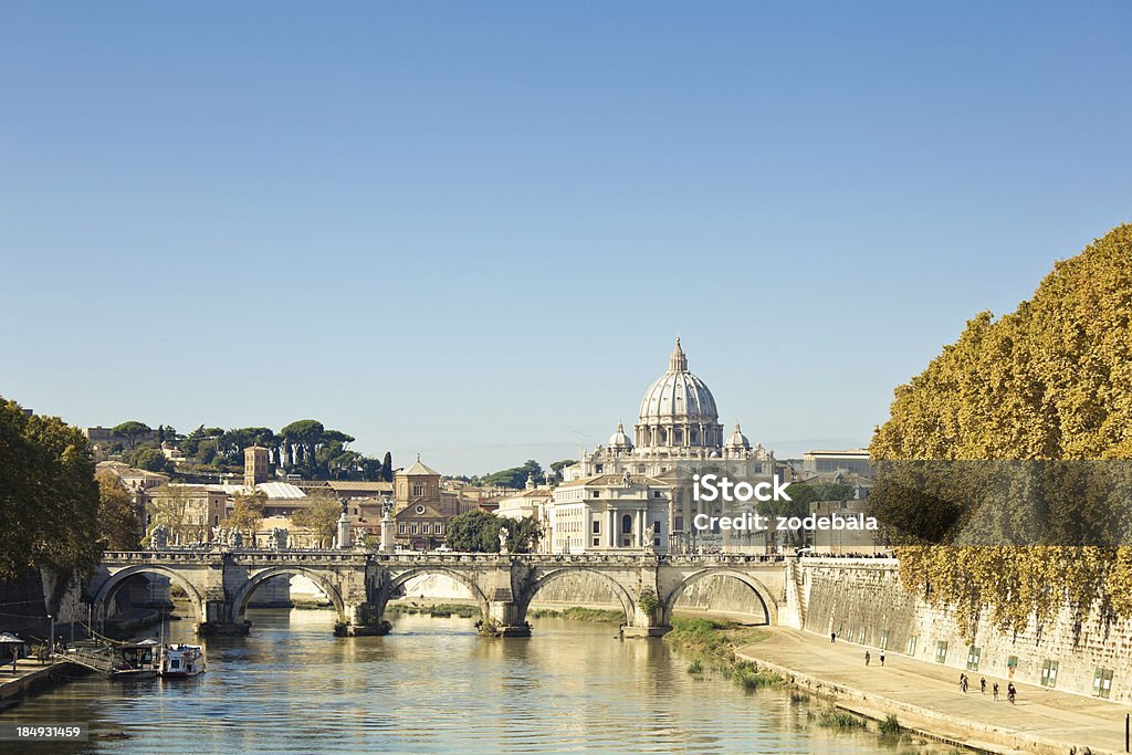 Paisaje de Roma, la Ciudad del Vaticano - Foto de stock de El Vaticano libre de derechos