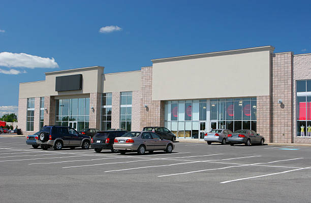 istock Retail Stores and Parking 184932102