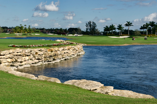 Beautiful Florida Golf Course.