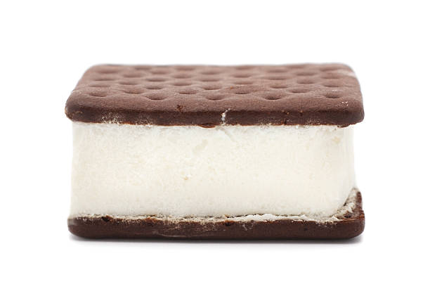 Ice Cream Sandwich stock photo