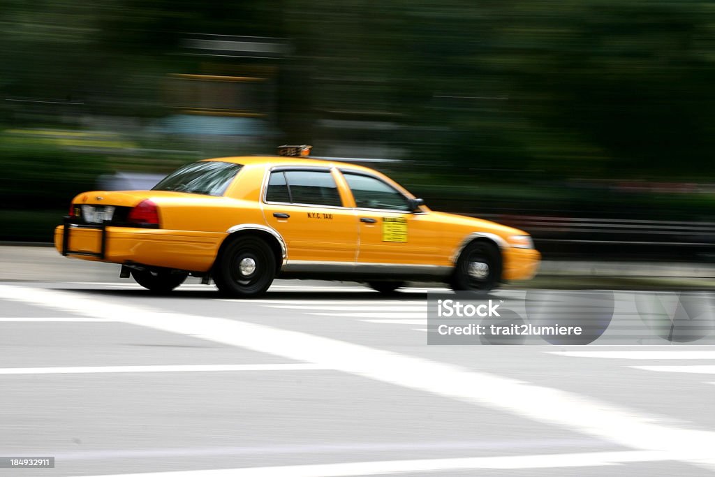 Stylish und schnell - Lizenzfrei Gelbes Taxi Stock-Foto