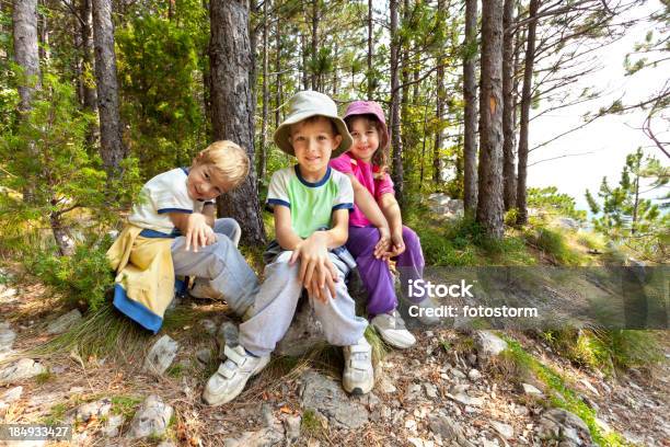 お子様のご休憩には森 - サマーキャンプのストックフォトや画像を多数ご用意 - サマーキャンプ, 山, 子供