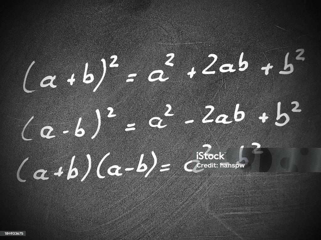 theorem binomial - Foto de stock de Blanco y negro libre de derechos