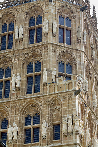 istock Tower of historical city hall Cologne 184933698