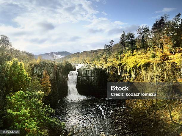 Cascata - Fotografie stock e altre immagini di Cascata High Force - Cascata High Force, Contea di Durham - Inghilterra, Cascata