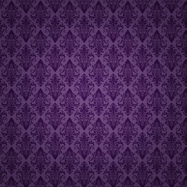 High Resolution Patterned Wallpaper Beautiful Old fashioned wallpaper pattern, big size. gothic style stock pictures, royalty-free photos & images