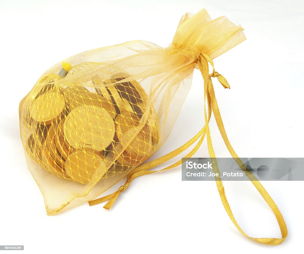 Moedas de ouro - Foto de stock de Moeda de chocolate royalty-free