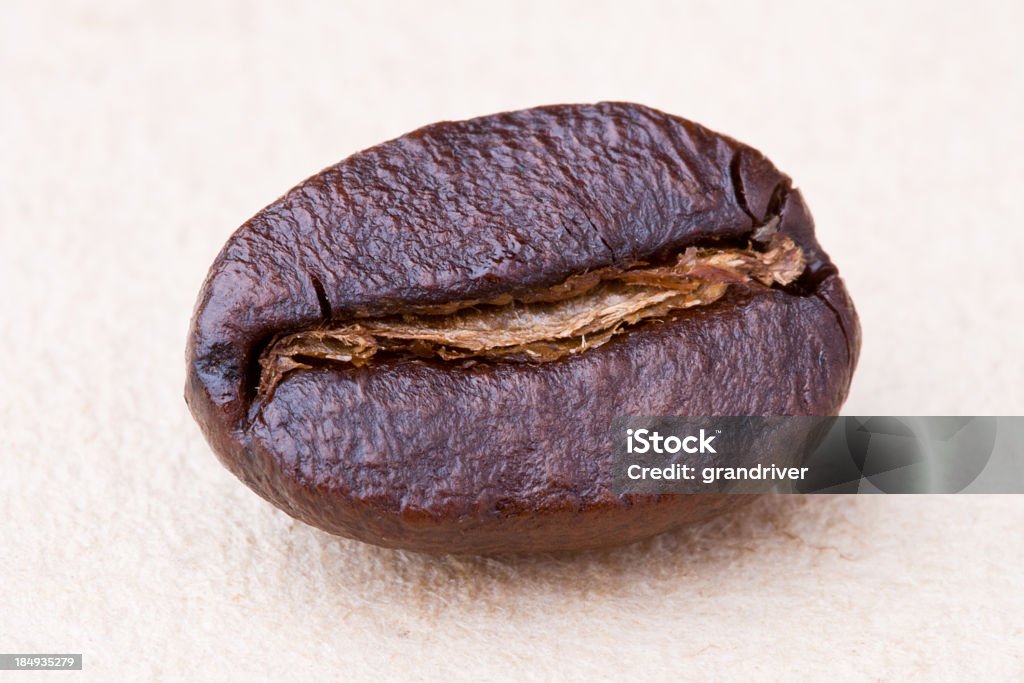Kaffeebohne - Lizenzfrei Brauner Hintergrund Stock-Foto