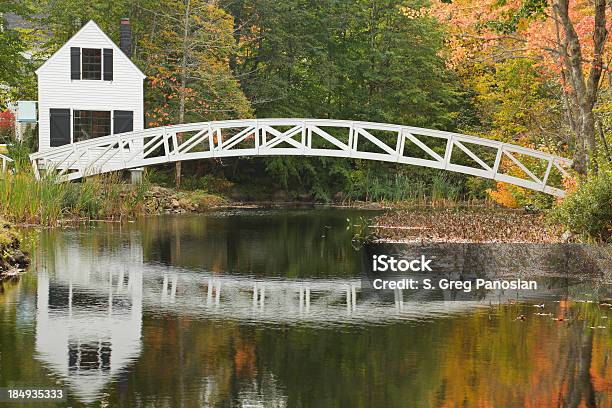 Ponte Somesville - Fotografias de stock e mais imagens de Casa de Campo - Casa - Casa de Campo - Casa, Nova Inglaterra - EUA, Ao Ar Livre