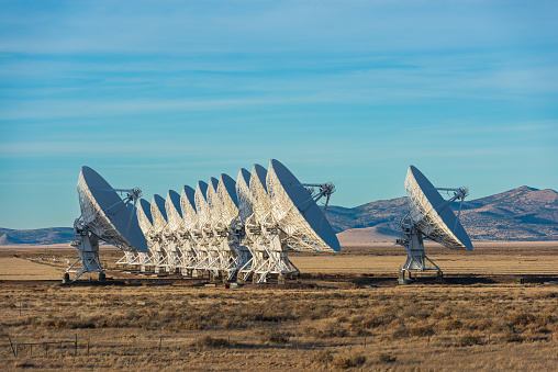 Very Large Array Radio Telescope near Magdalena, New Mexico