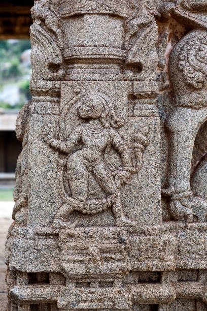 istock Stone Sculpture in Hampi, India 184936127
